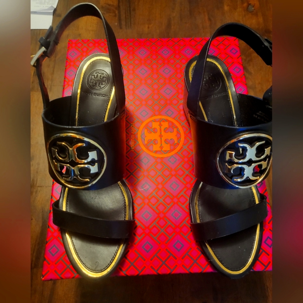 Tory Burch wedge sandals